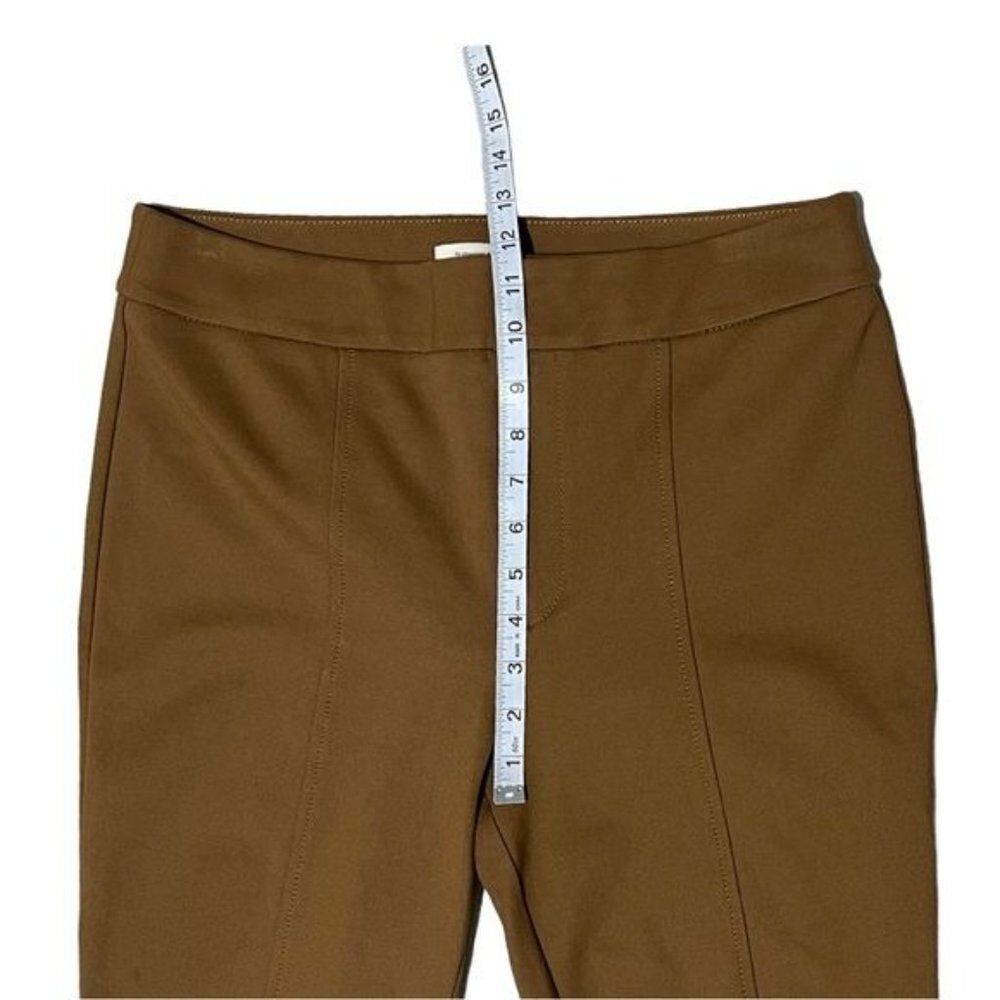Anthropologie The Essential Slim Cropped Pants Size 10 - Picture 7 of 14